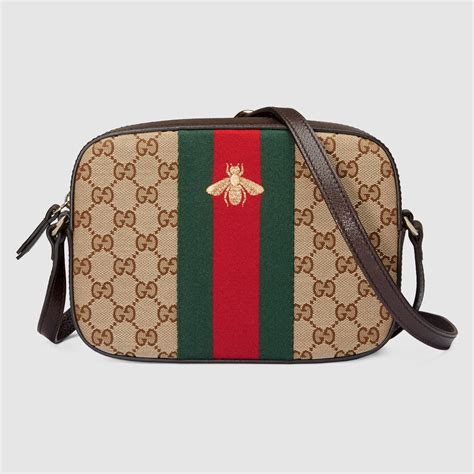 gucci supreme bee crossbody|Gucci handbags crossbody.